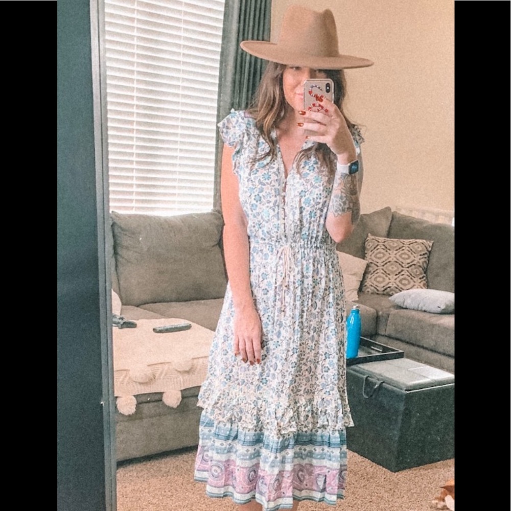 Spell Dahlia Midi dress
